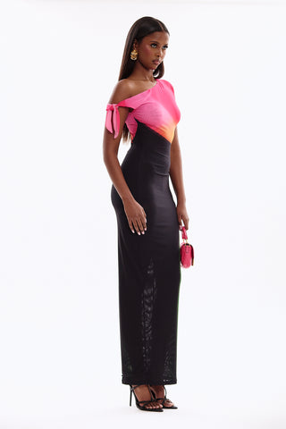 *PRE ORDER* JENEL - PINK ROSE BLK