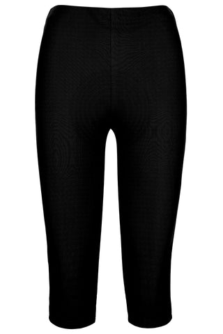BRIELLE CAPRI - BLACK