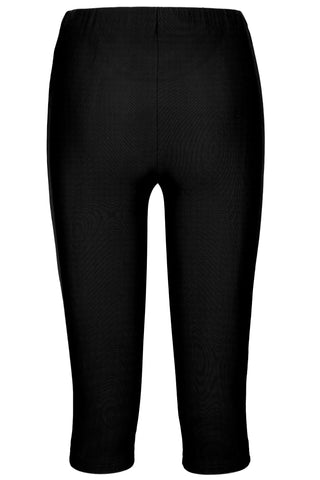 BRIELLE CAPRI - BLACK