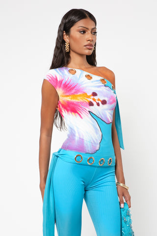 JENNY TOP - BLUE